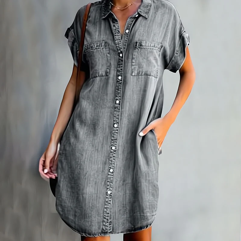 Naomi | Denim Dress