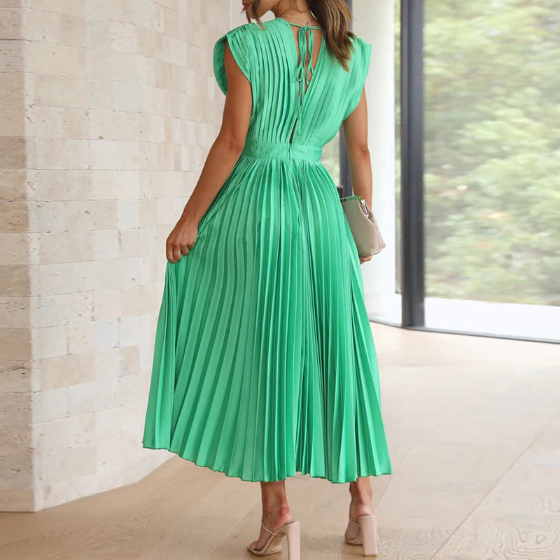 AYANIA - Pleated Summer Dress