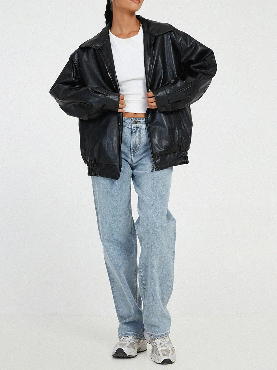 YUME - Oversized Bomber Jacket