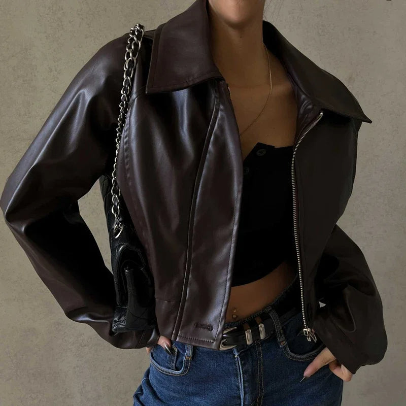 YUNE - Vegan Leather Jacket