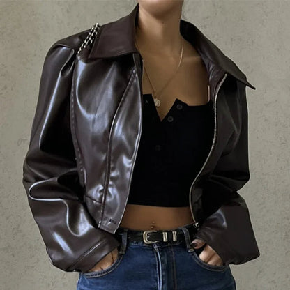 YUNE - Vegan Leather Jacket