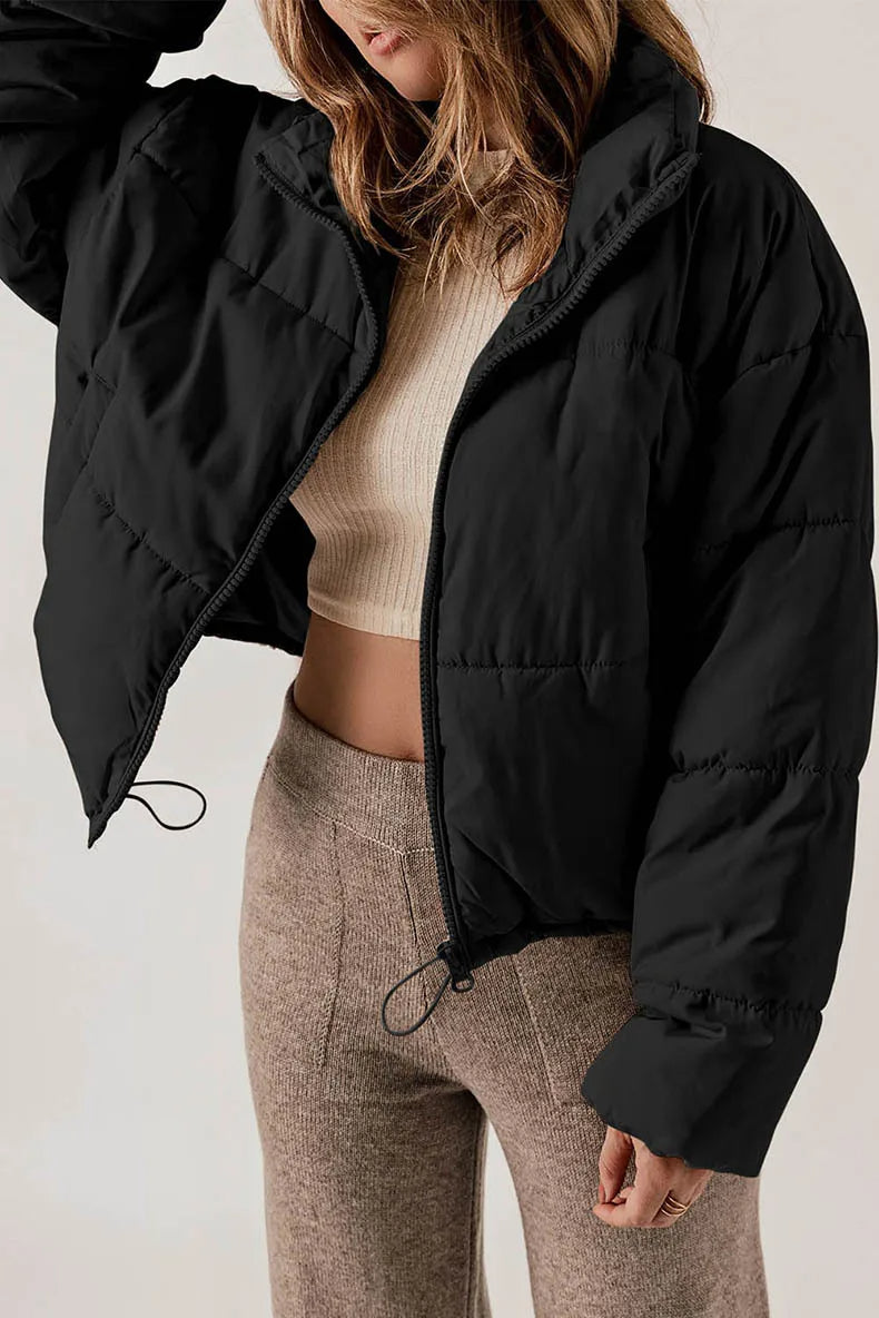 VESTA - Puffer Jacket with Cinched Waist