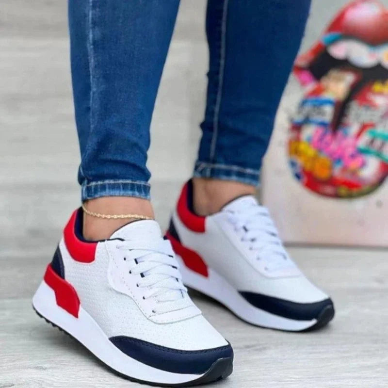 JANEA - Tri-Color Sneakers