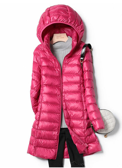 CLAIRE - Long Ultralight Puff Down Jacket