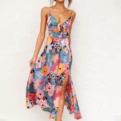 HENNA - Floral Printed Dress