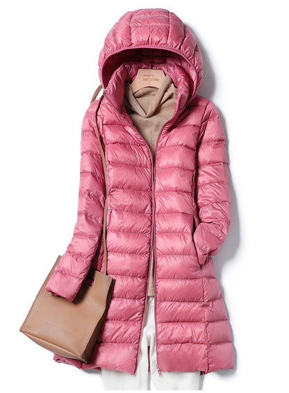 CLAIRE - Long Ultralight Puff Down Jacket