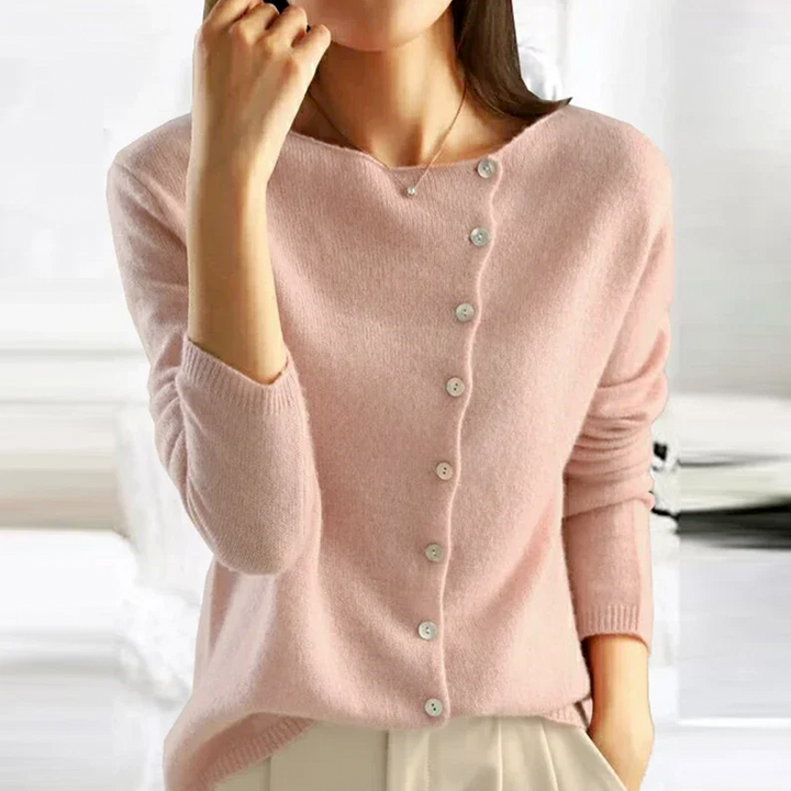 Lucia - Button sweater