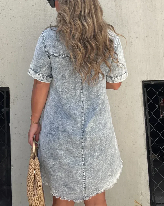 Daphne | Denim Shirt Dress