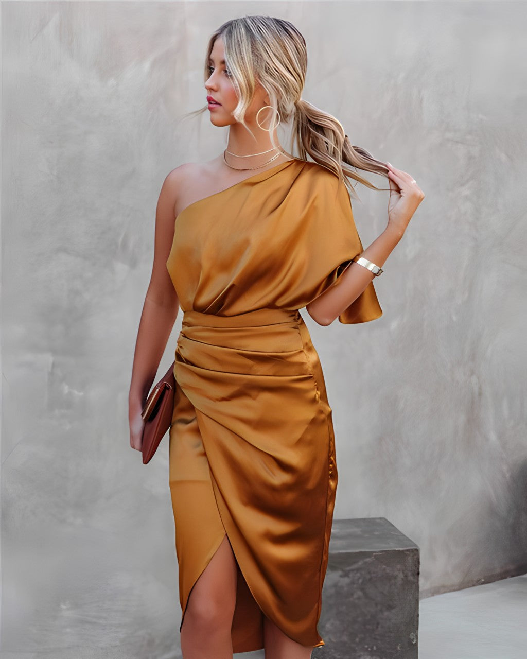 Aurelia | Elegant silk party dress