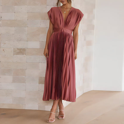 Sinead | Heavenly Elegance Sleeved Maxi Dress