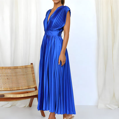 Sinead | Heavenly Elegance Sleeved Maxi Dress