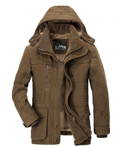 Vincent | Men's winter jacket with fleece