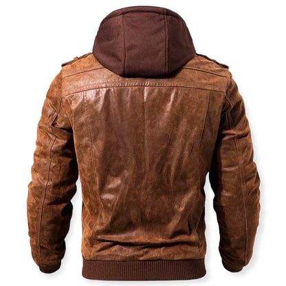 'Mysteron' Leather Jacket