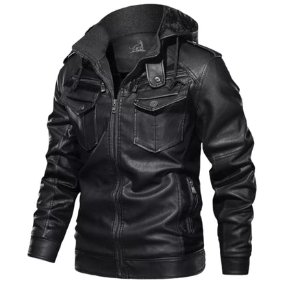 'Mohawk Rogue' Leather Jacket