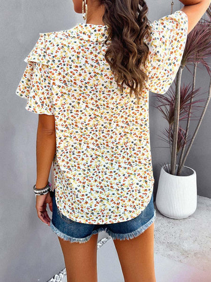 Women's Elegant Printed Tops