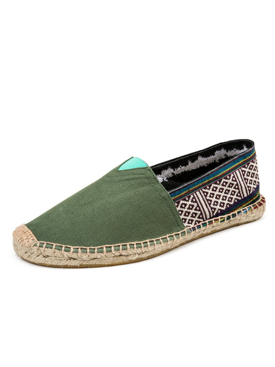 Women's Bohemian Canvas Espadrilles