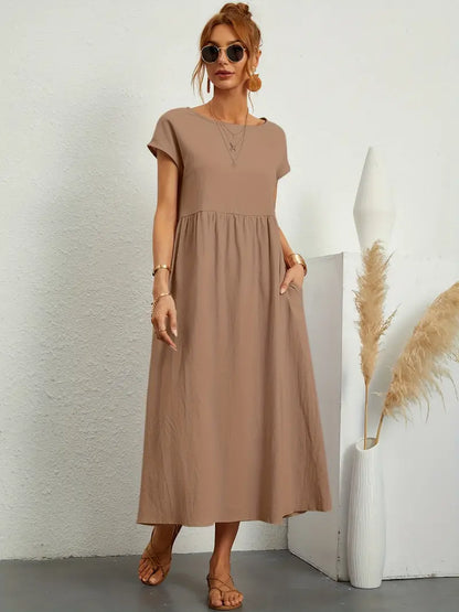 Nora™  | Khaki Dress