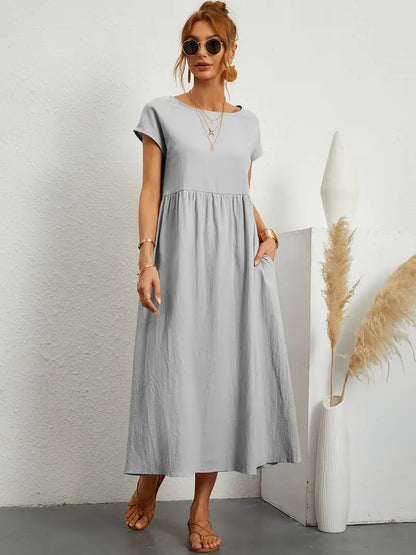 Nora™  | Grey Dress