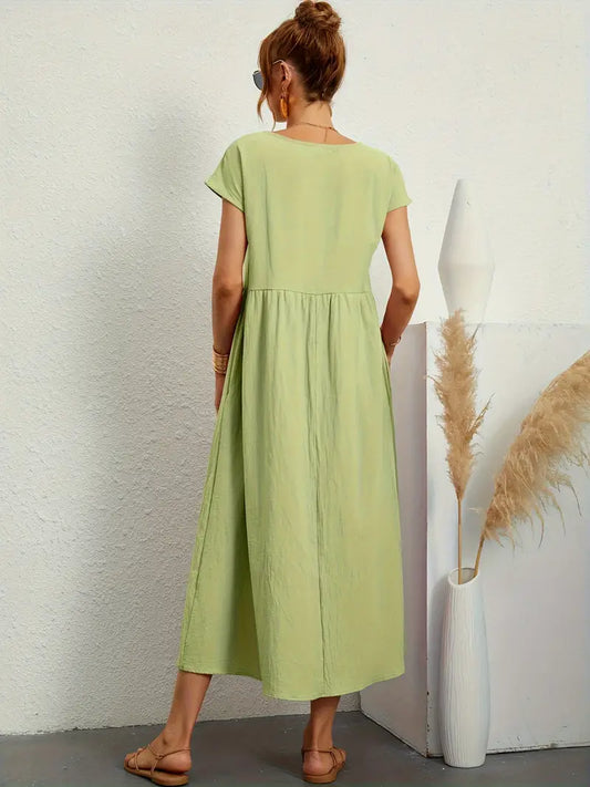 Nora™  | Matcha Dress