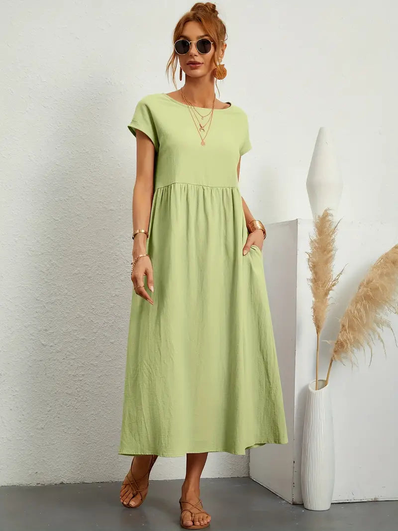 Nora™  | Matcha Dress