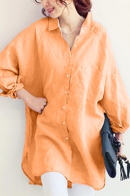 Vanessa | Oversized Linen Shirt