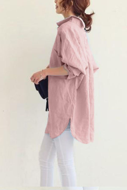 Vanessa | Oversized Linen Shirt