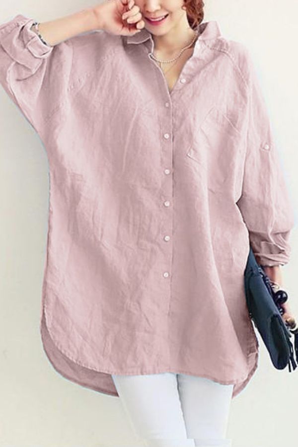 Vanessa | Oversized Linen Shirt