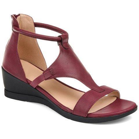 Ivonne - Beautiful And Super Comfortable Vintage Orthopaedic Leather Sandals With Heel